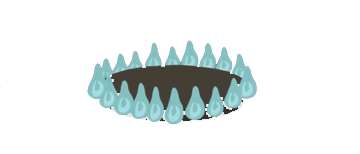 Biogas - illustration of the ring of a hob lighting with blue gas flames